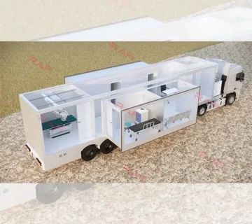 Genişleyebilir yoğun bakım konteyneri