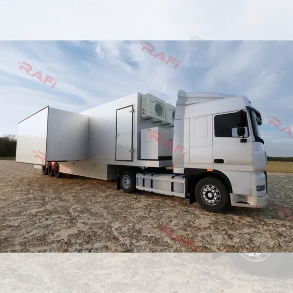 genişletilebilir mobil hastaneler