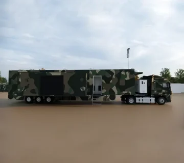 treyler üzeri komuta kontrol merkezi